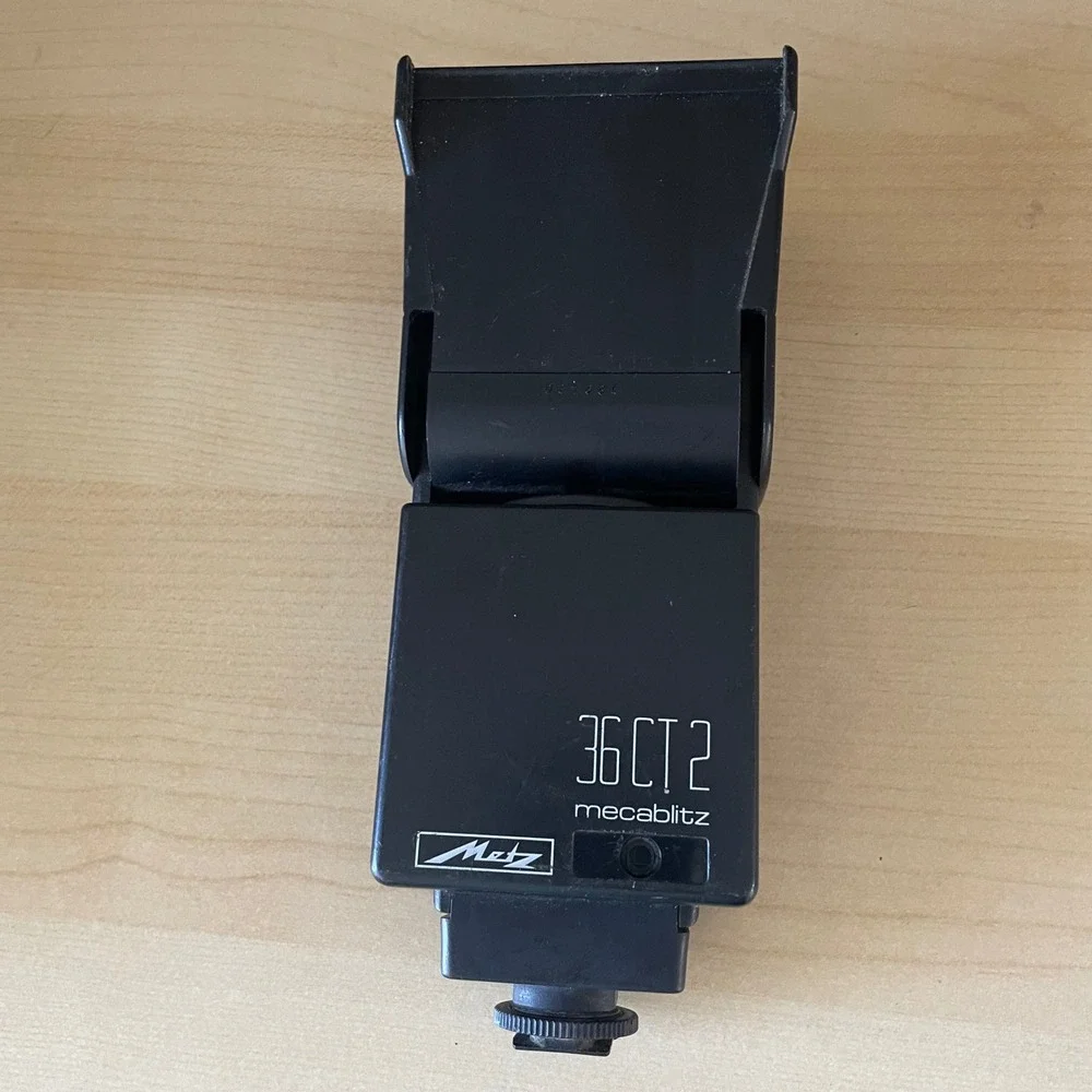 Metz Mecablitz 36 CT 2 36 CT-2 36CT2 Flash Unit SCA 300 Tested For Power Works